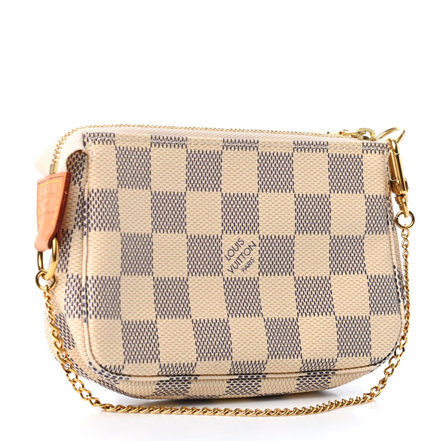 Louis Vuitton Damier Azur Mini Pochette Accessories 2 of 4
