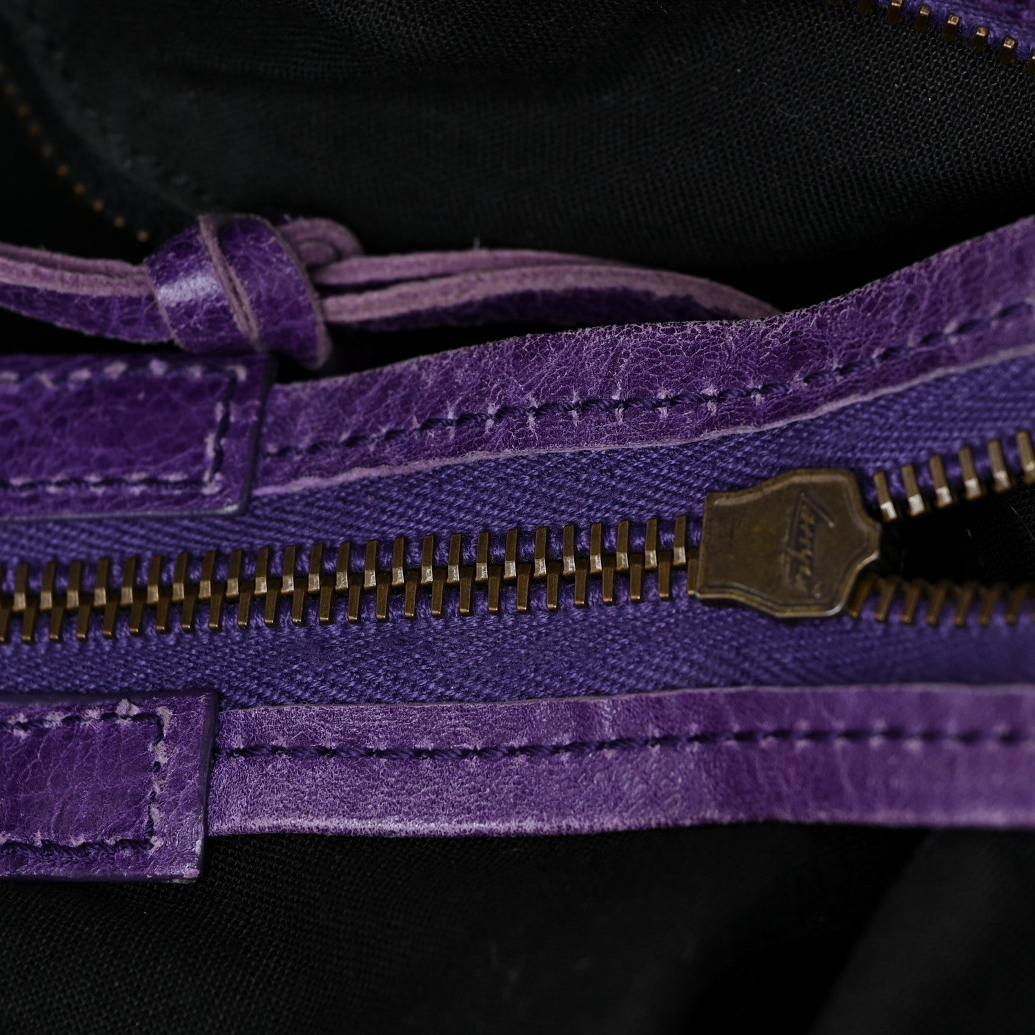 Balenciaga Agneau Classic Hardware Velo Dark Violet 18 of 38