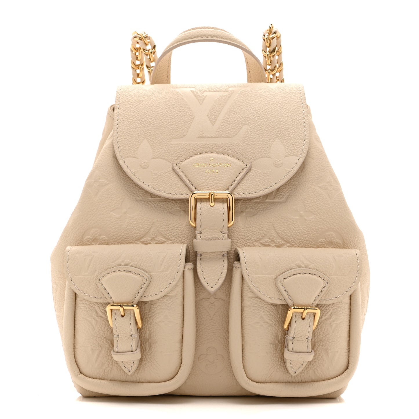 Empreinte Monogram Backup Backpack Cream