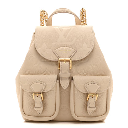 Louis Vuitton Empreinte Monogram Backup Backpack Cream 1 of 9
