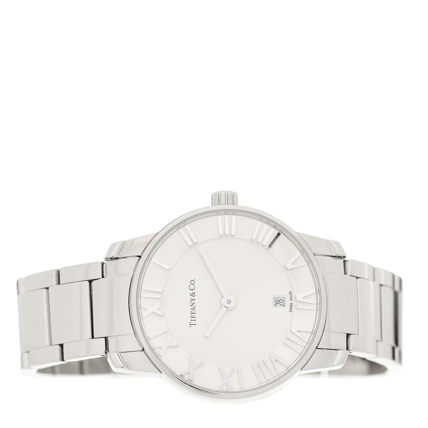 Stainless Steel 29mm Atlas 2-Hand Quartz Watch