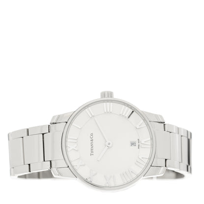 Tiffany Stainless Steel 29mm Atlas 2-Hand Quartz Watch 2 of 4