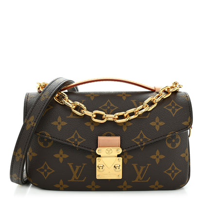 Louis Vuitton Monogram Pochette Metis East West 1 of 9