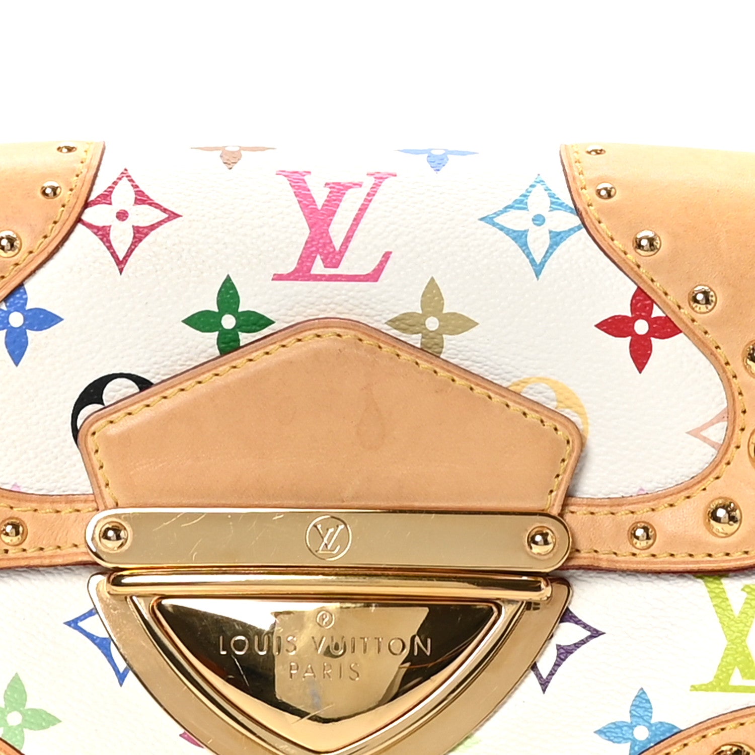 Louis Vuitton Monogram Multicolor Marilyn White 7 of 10