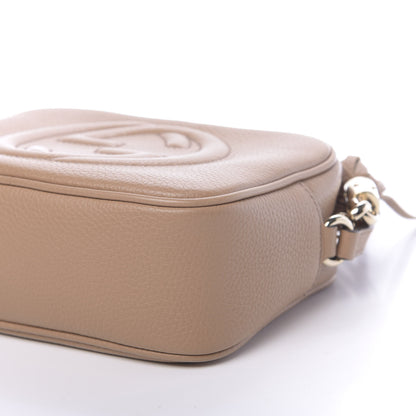 Gucci Pebbled Calfskin Small Soho Disco Bag Camelia 9 of 11