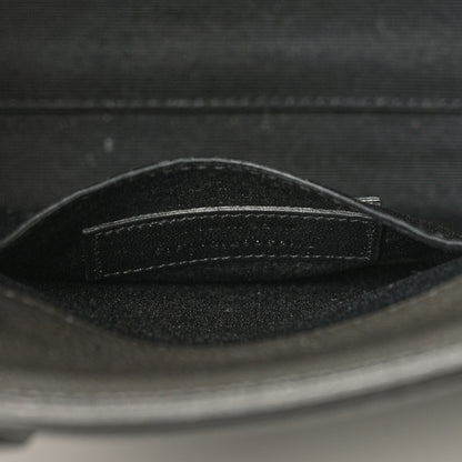 Saint Laurent Grained Calfskin Baby Sac De Jour Coal 7 of 11
