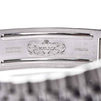 Rolex Stainless Steel 18K White Gold Diamond 36mm Oyster Perpetual Datejust Watch Silver 16234 8 of 10