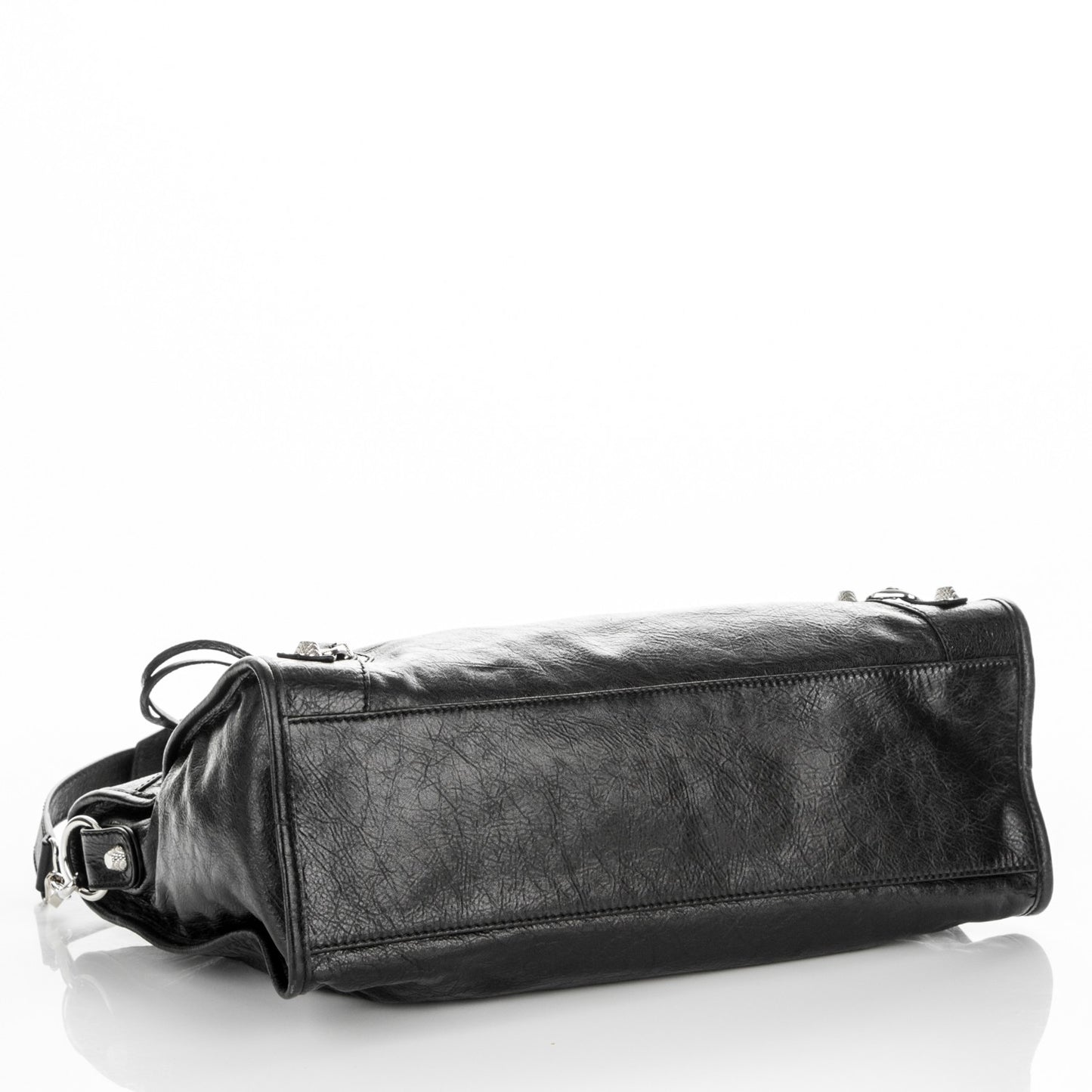 Agneau Giant 12 Silver Hardware City Black