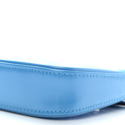 Louis Vuitton Vernis Valentine Mini Pochette Accessories Baby Blue Neon 8 of 8