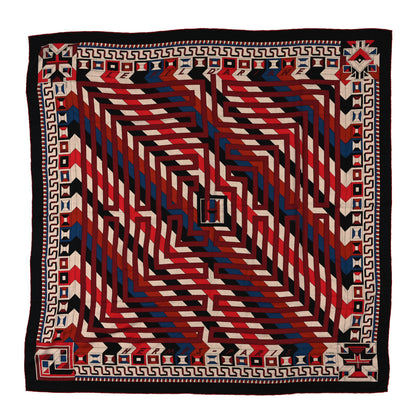 Hermes Cashmere Silk Le Fil D'Ariane Shawl 140 1 of 4