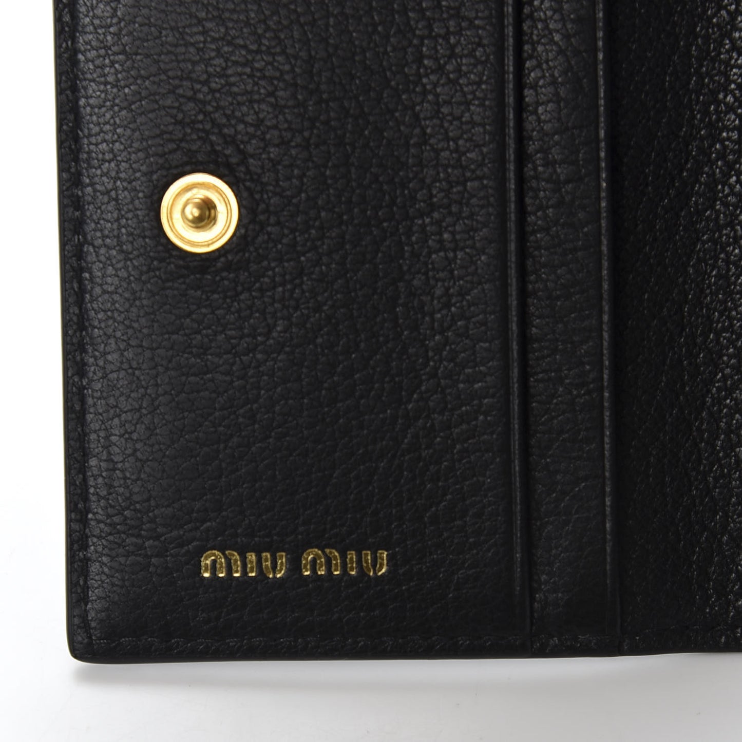Goatskin Madras Card Holder Black