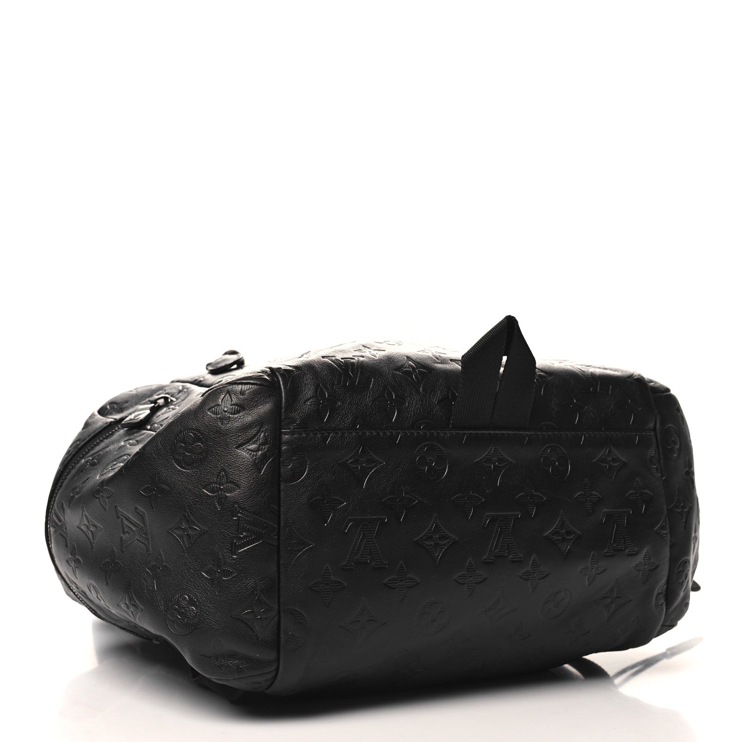 Louis Vuitton Calfskin Monogram Shadow Discovery Backpack Black 4 of 9