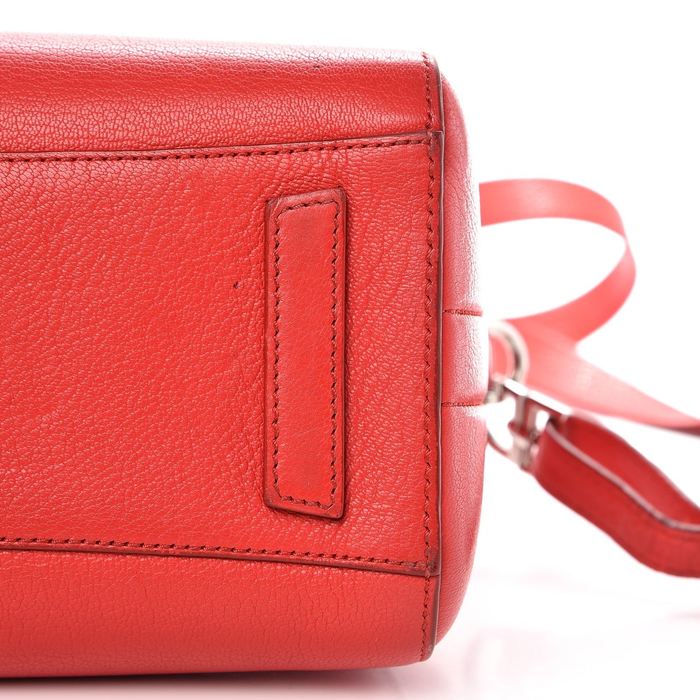 Sugar Goatskin Mini Antigona Red