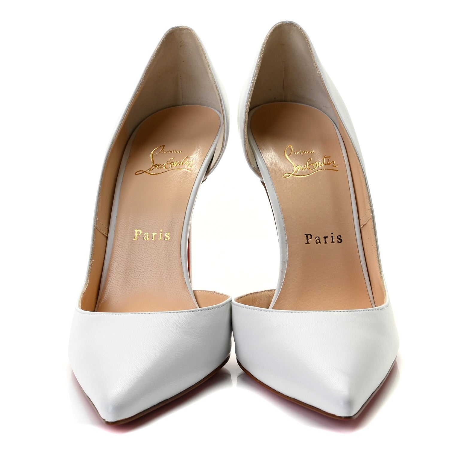 Christian Louboutin Kid Iriza 100 Pumps 39.5 White 5 of 11