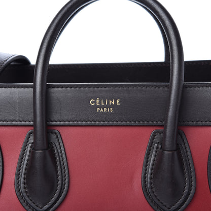 Celine Satin Calfskin Nano Tri-Color Luggage Orchid 9 of 9