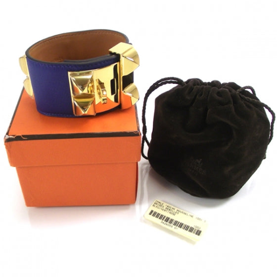 Swift Collier de Chien CDC Bracelet Bleu Electrique