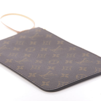 Louis Vuitton Monogram Neverfull MM GM Pochette Pivoine 7 of 9