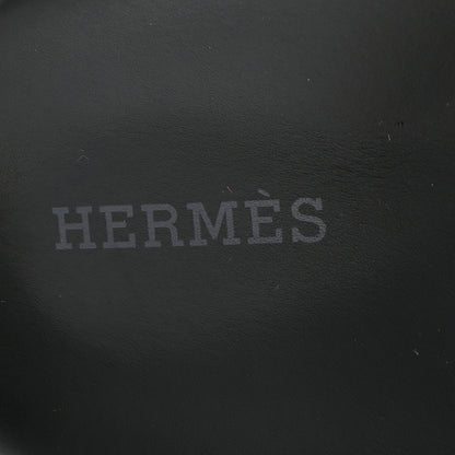 Hermes Calfskin Medor Studded Womens Chypre Sandals 37.5 Black 7 of 10