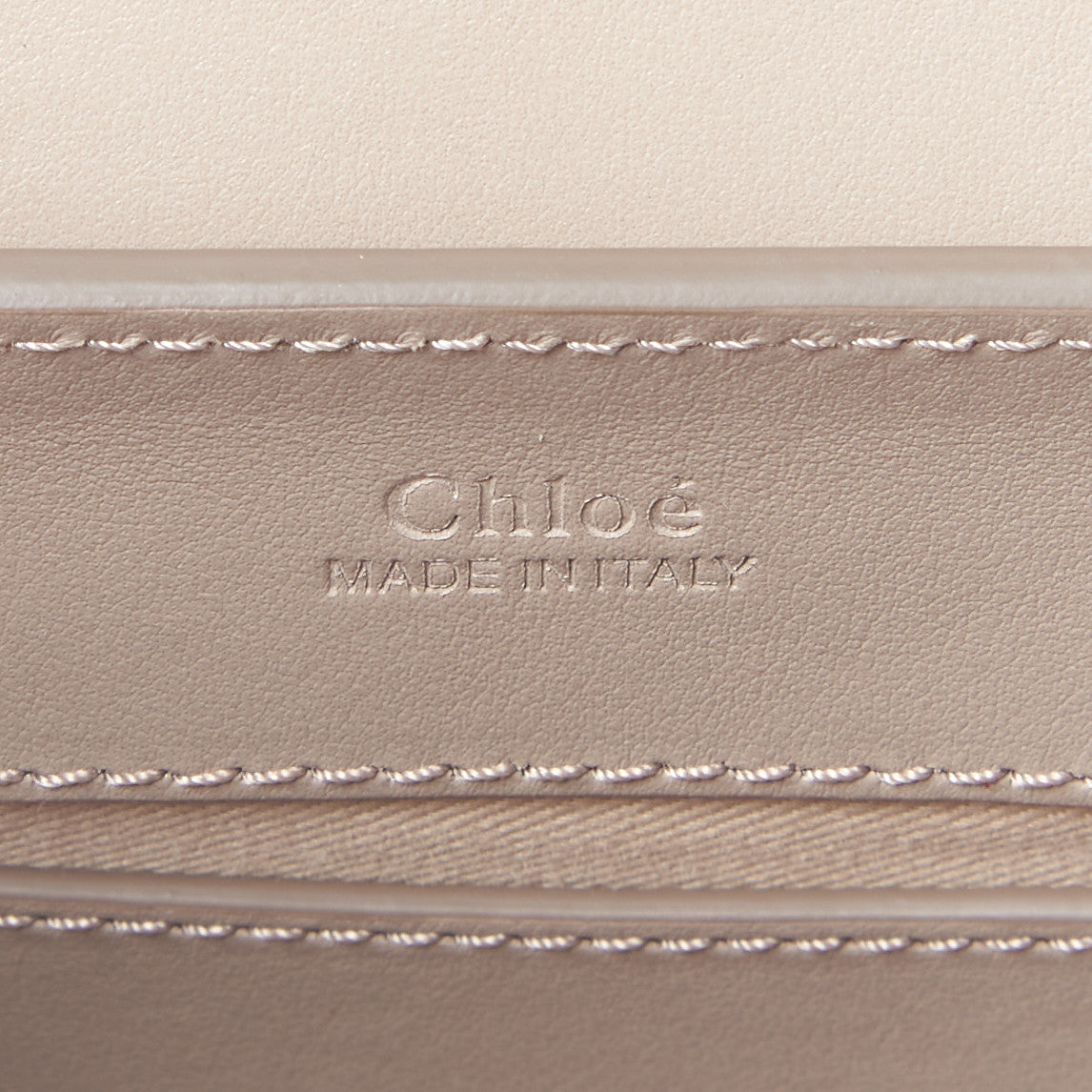 Chloe Calfskin Suede C Belt Bag Motty Grey 8 of 8