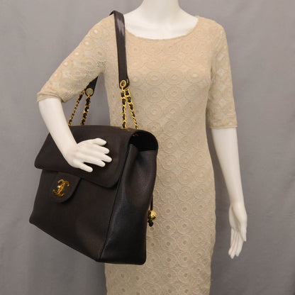 Chanel Caviar XL Weekender Bag Black 2 of 9