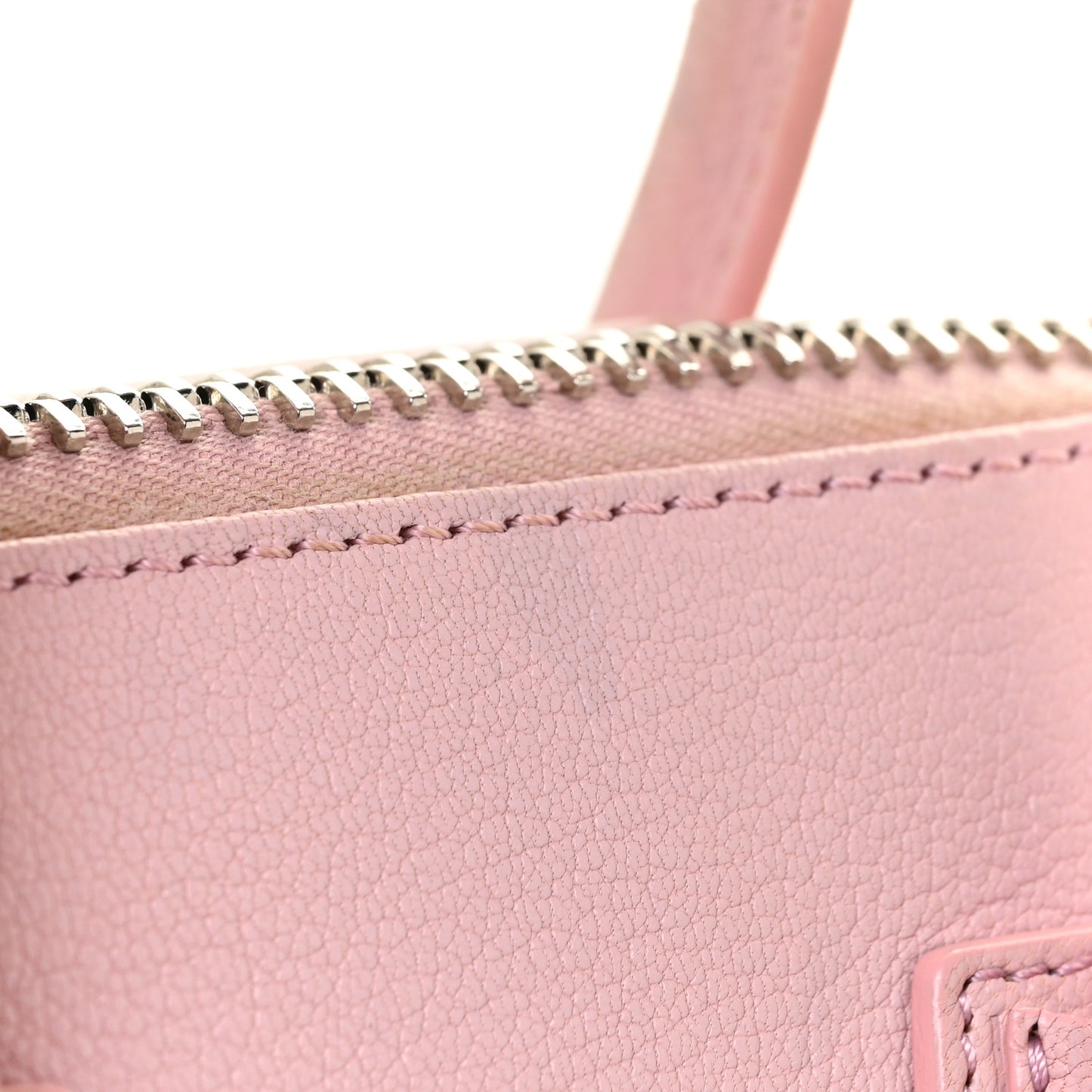 Sugar Goatskin Mini Antigona Pink