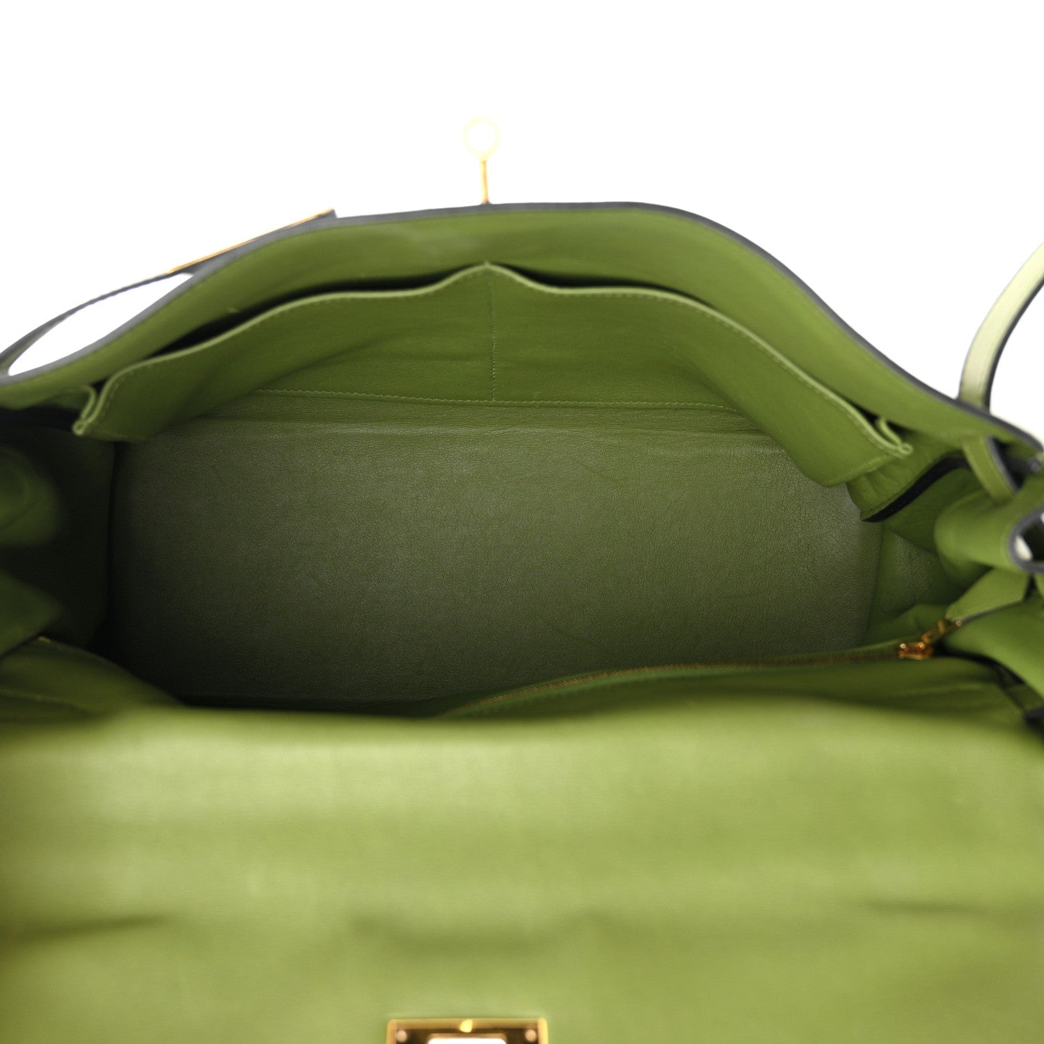 Hermes Swift Kelly Retourne 35 Pelouse 5 of 13