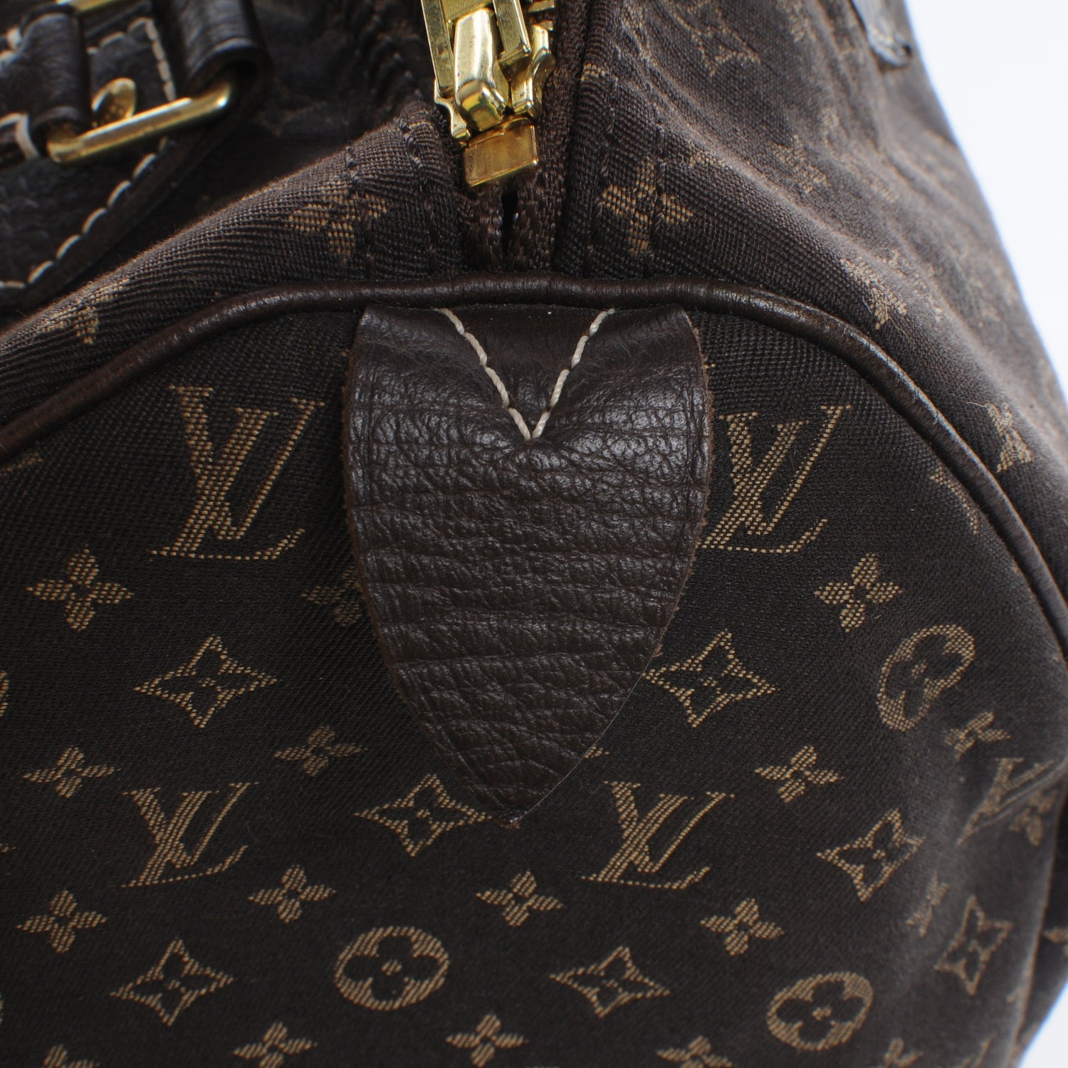 Louis Vuitton Mini Lin Speedy 30 Ebene 6 of 7