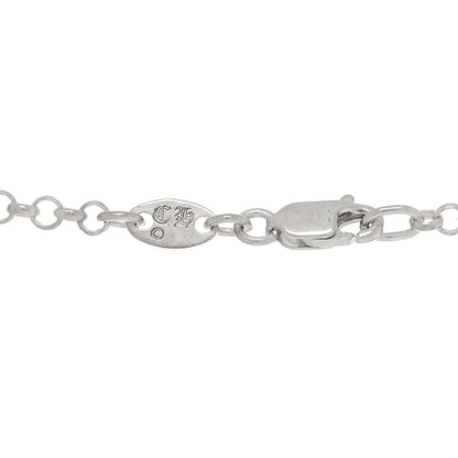 Chrome Hearts Sterling Silver Roll Chain Necklace 20" 4 of 5