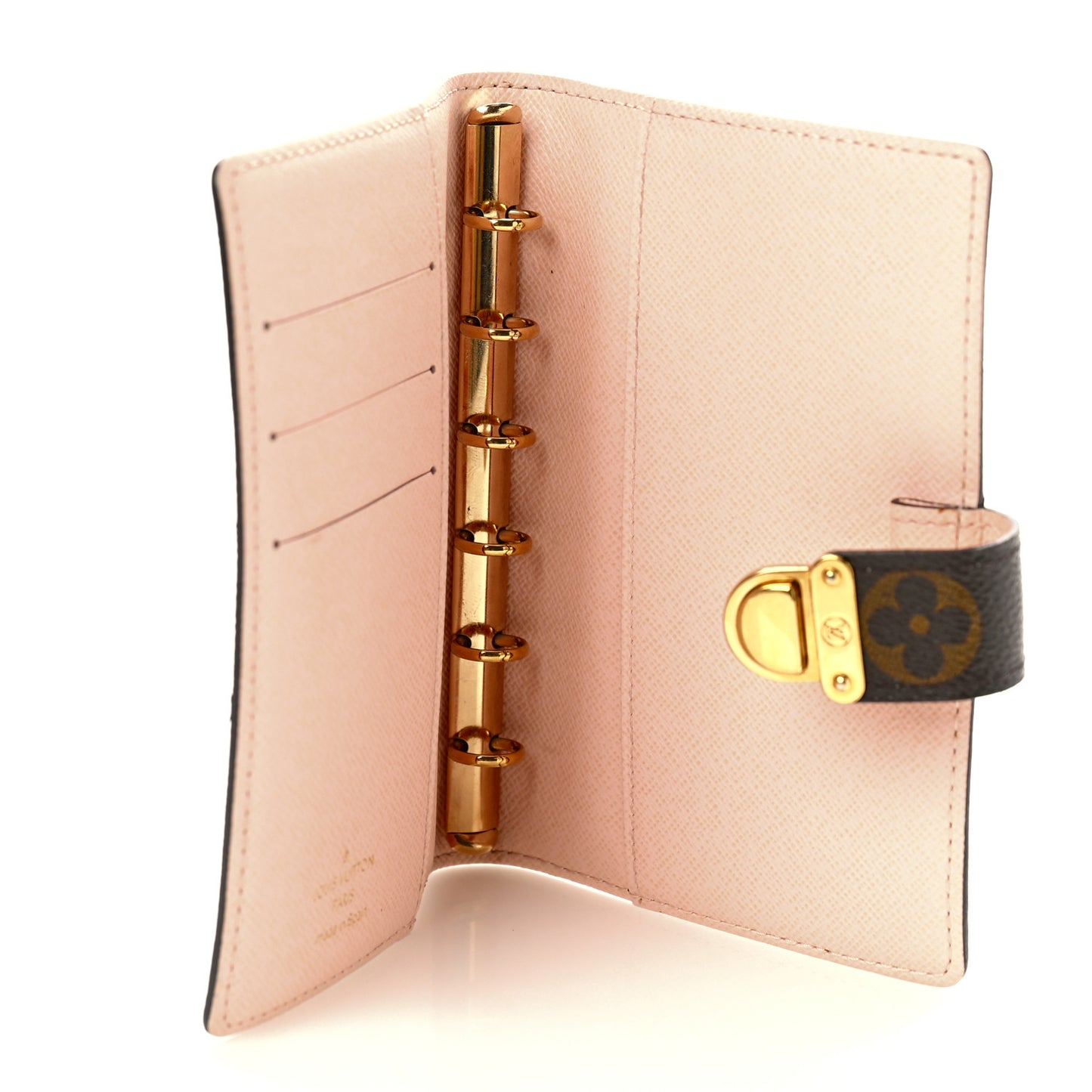 Monogram Koala Small Ring Agenda Cover Rose