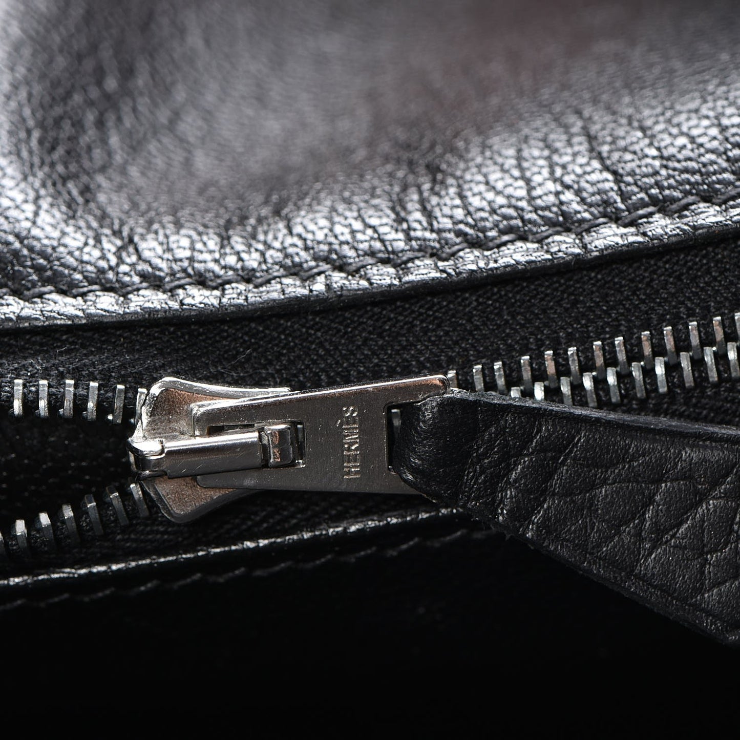 Taurillon Clemence Birkin 40 Black