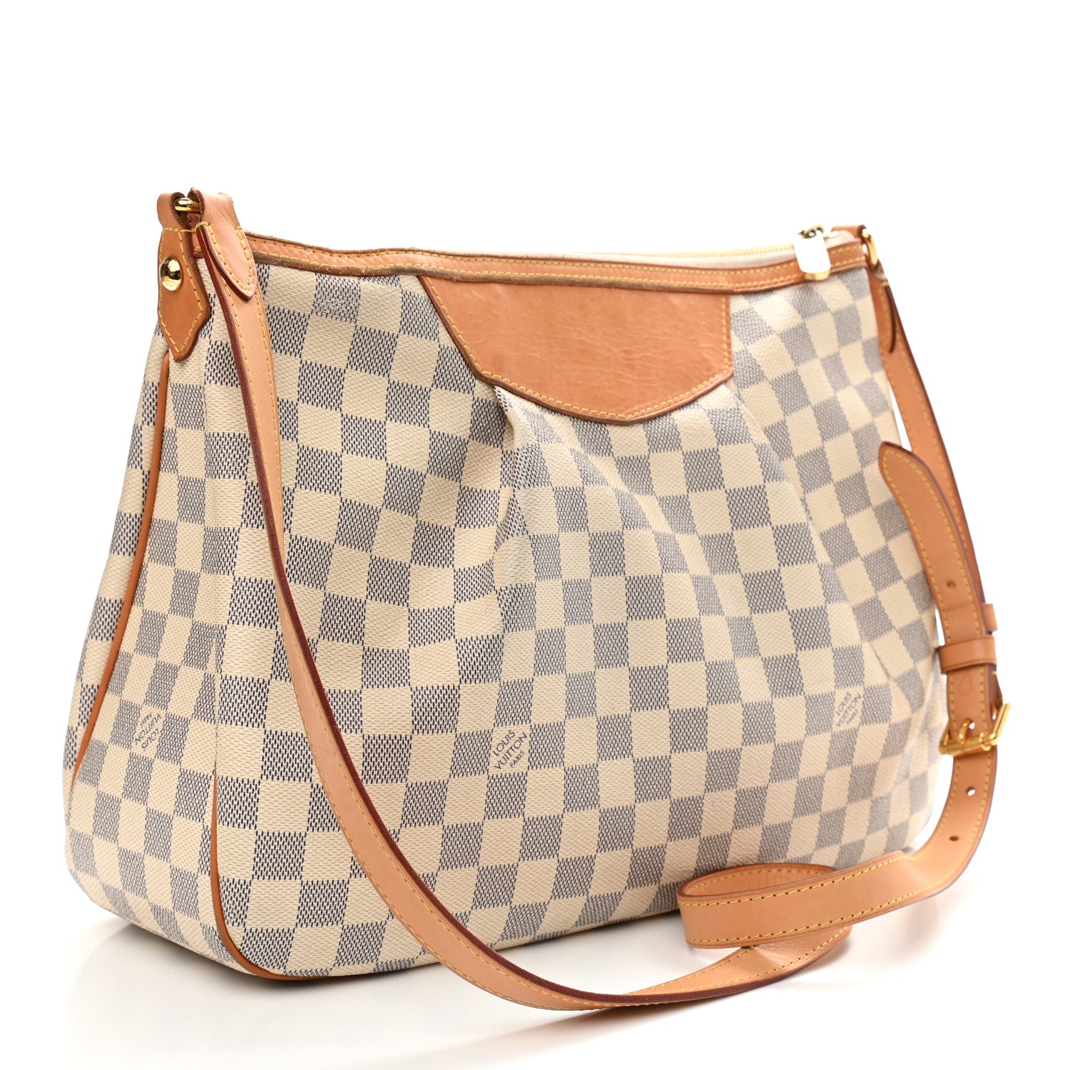 Louis Vuitton Damier Azur Siracusa PM 4 of 18