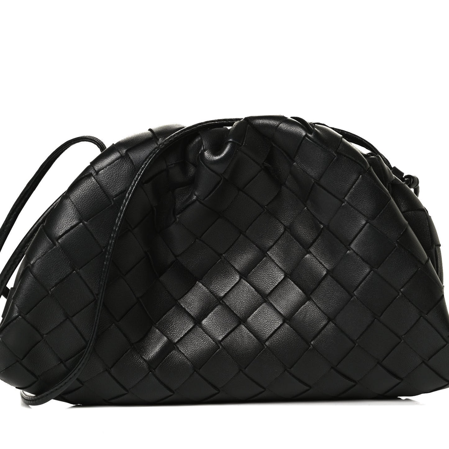 Nappa Intrecciato The Mini Pouch Black