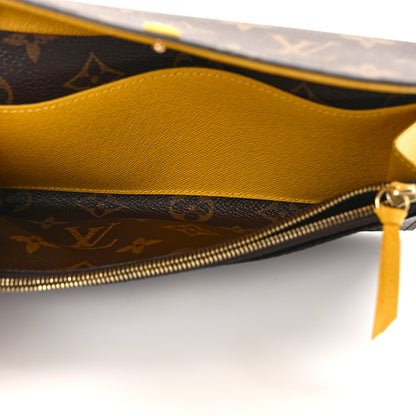 Louis Vuitton Monogram Emilie Wallet Jonquille 5 of 9