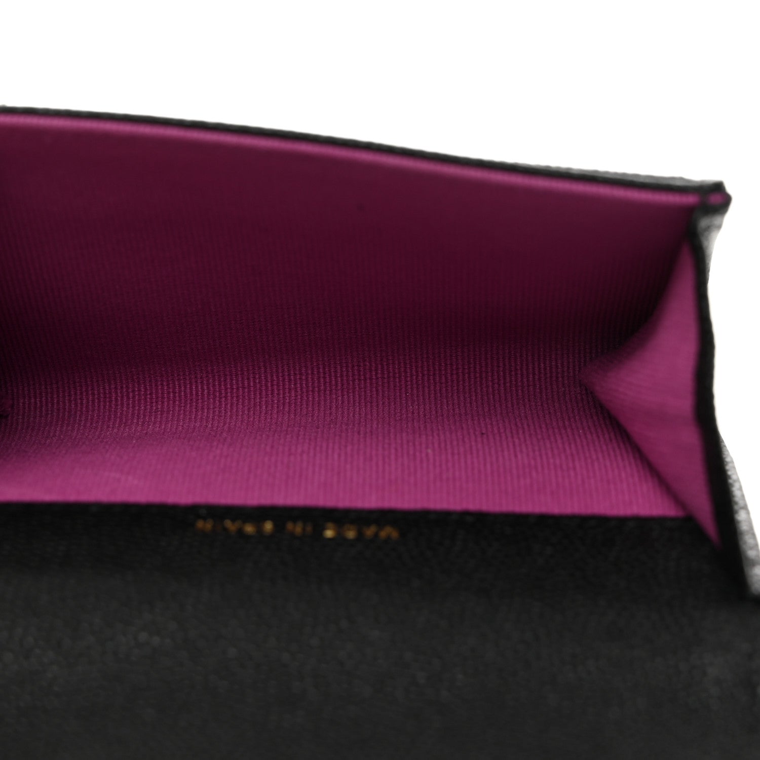Chanel Caviar Quilted Textured CC Flap Card Holder Black 5 of 9