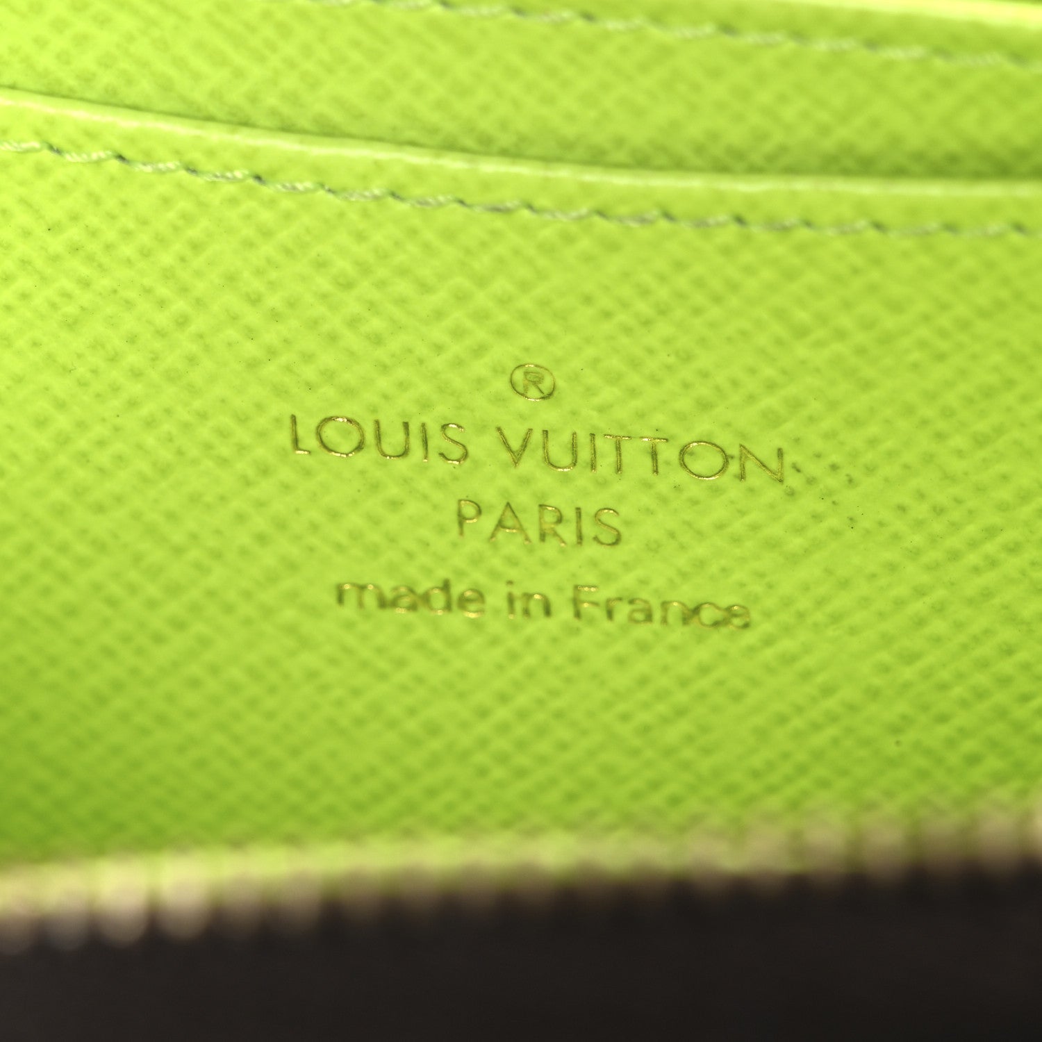 Louis Vuitton Monogram Graffiti Zippy Coin Purse Wallet Green 6 of 7
