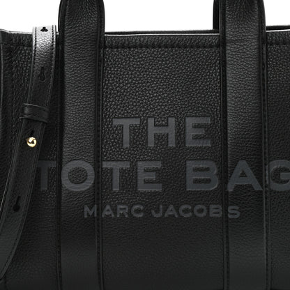 Marc Jacobs Grained Calfskin Small The Tote Bag Black 17 of 23