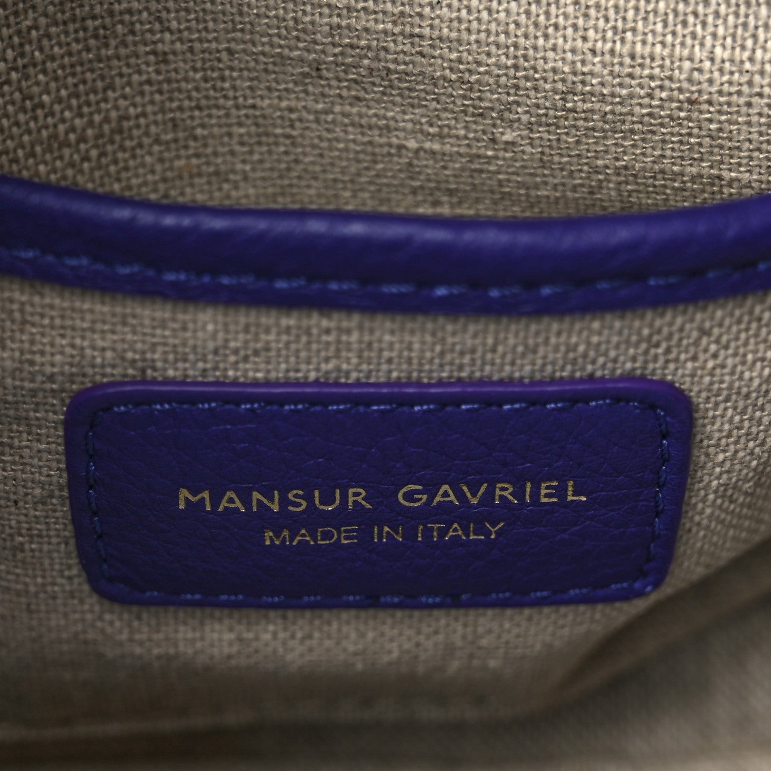 Mansur Gavriel Calfskin Mini Tulipano Bag Viola 5 of 8