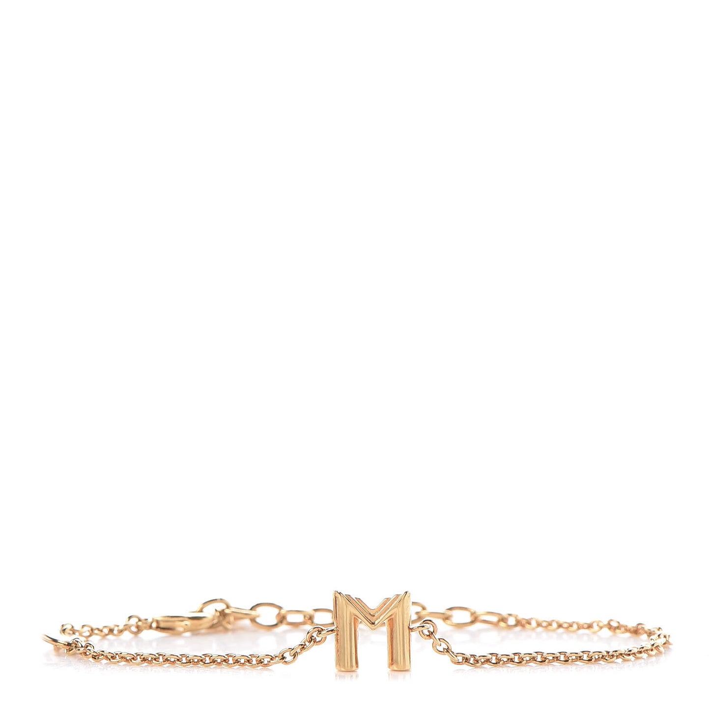 LV And Me Letter M Bracelet Gold