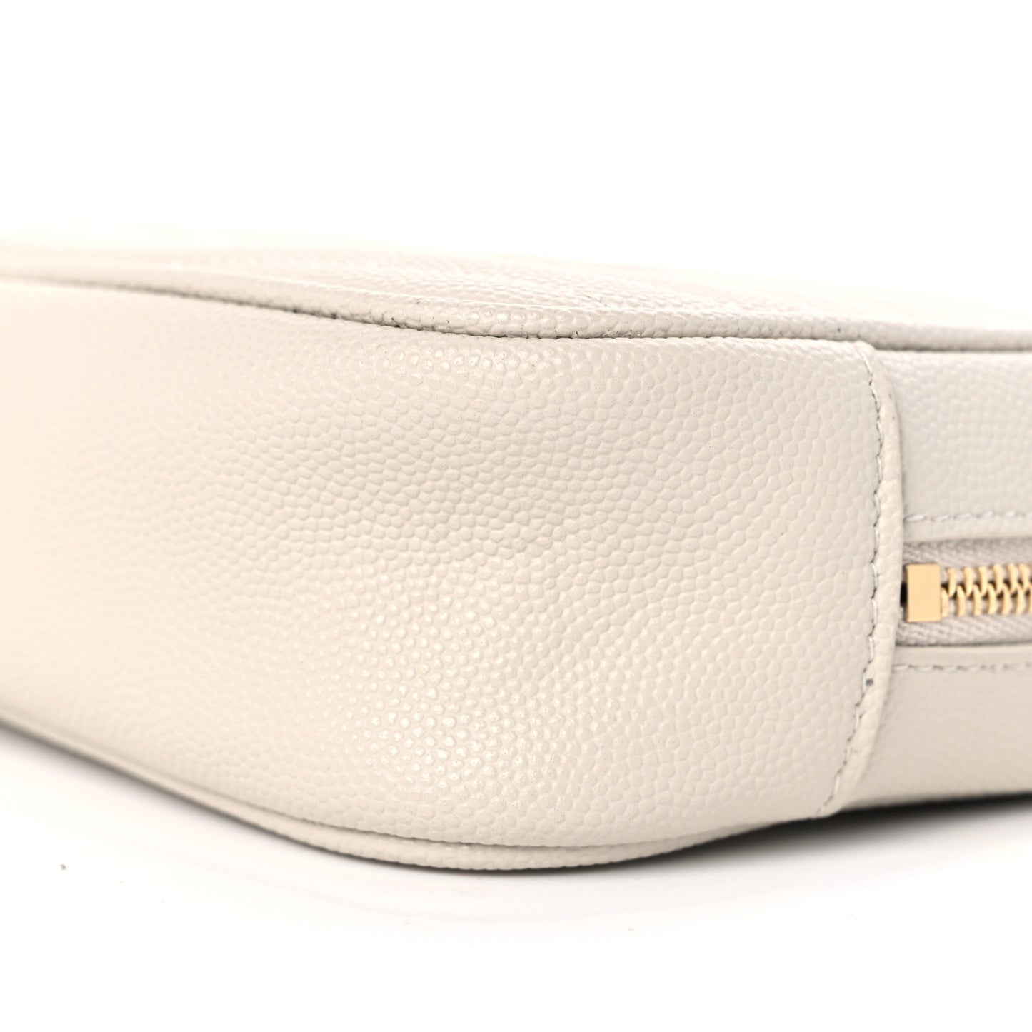 Grain De Poudre Matelasse Monogram Mini Lou Camera Bag Crema Soft