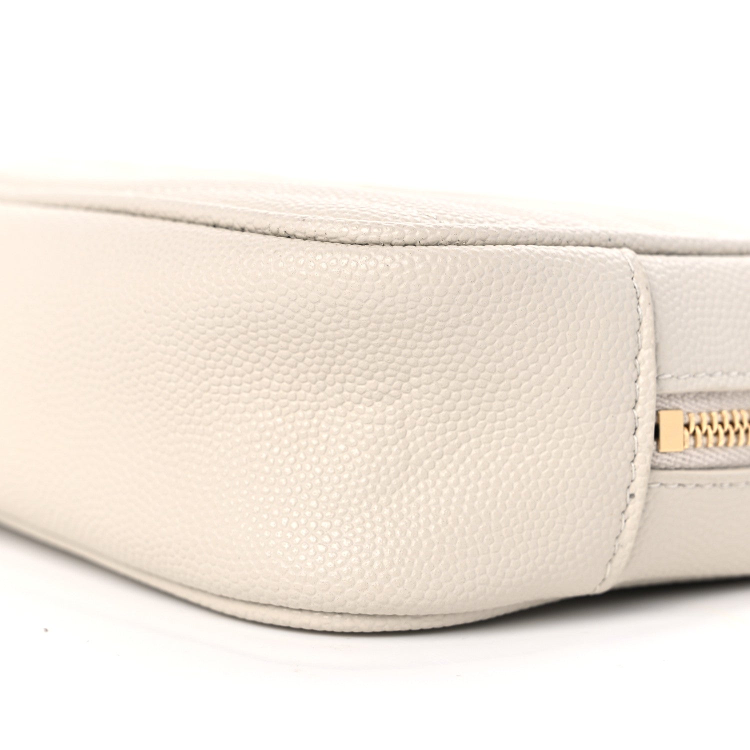 Saint Laurent Grain De Poudre Matelasse Monogram Mini Lou Camera Bag Crema Soft 9 of 10