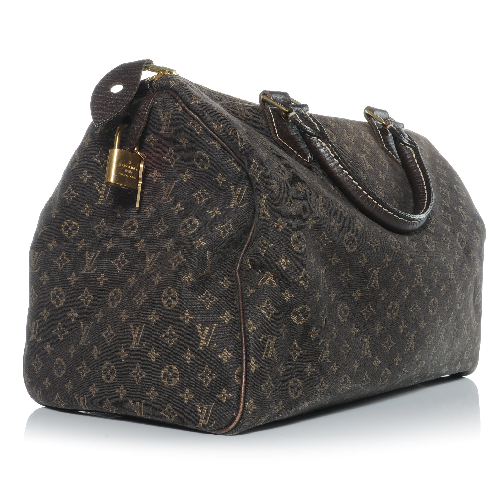 Louis Vuitton Mini Lin Speedy 30 Ebene 3 of 7