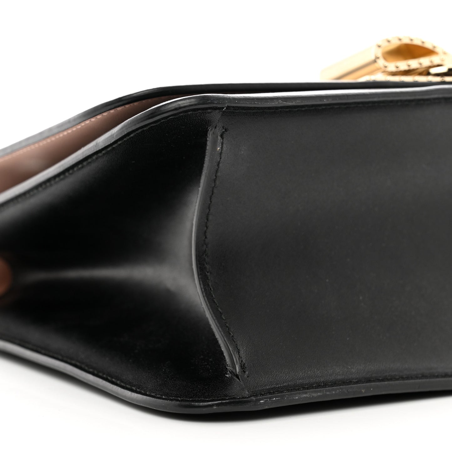 Calfskin Vara Crossbody Bag Black Bonbon