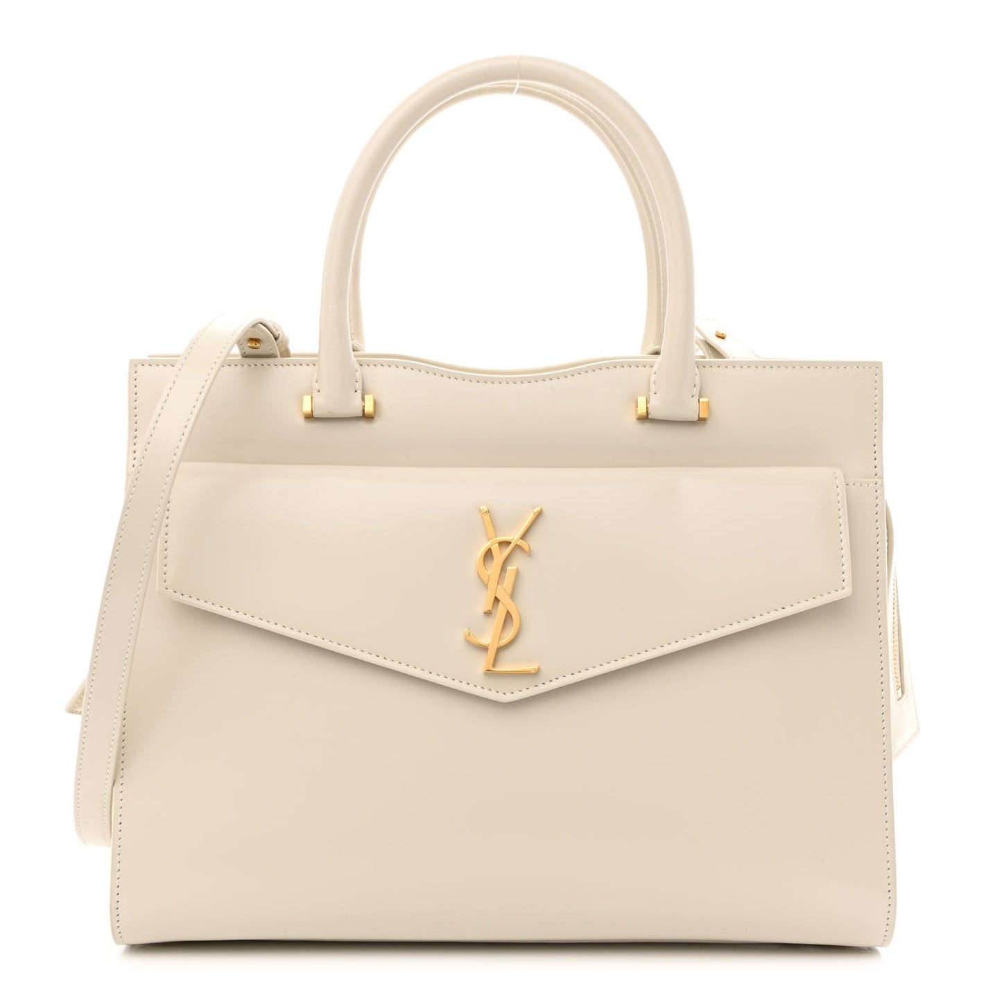 Shiny Calfskin Medium Uptown Tote