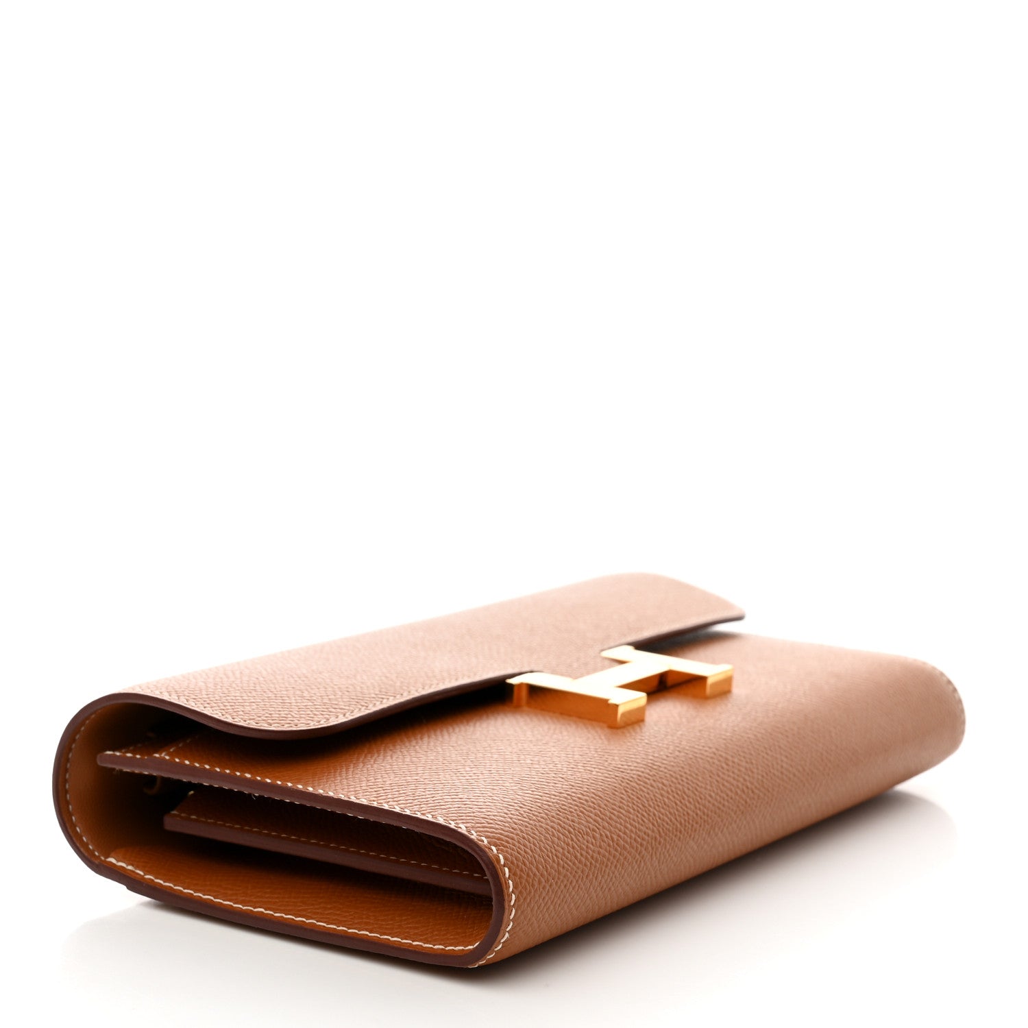 Hermes Epsom Constance Long Wallet To Go Gold 4 of 11