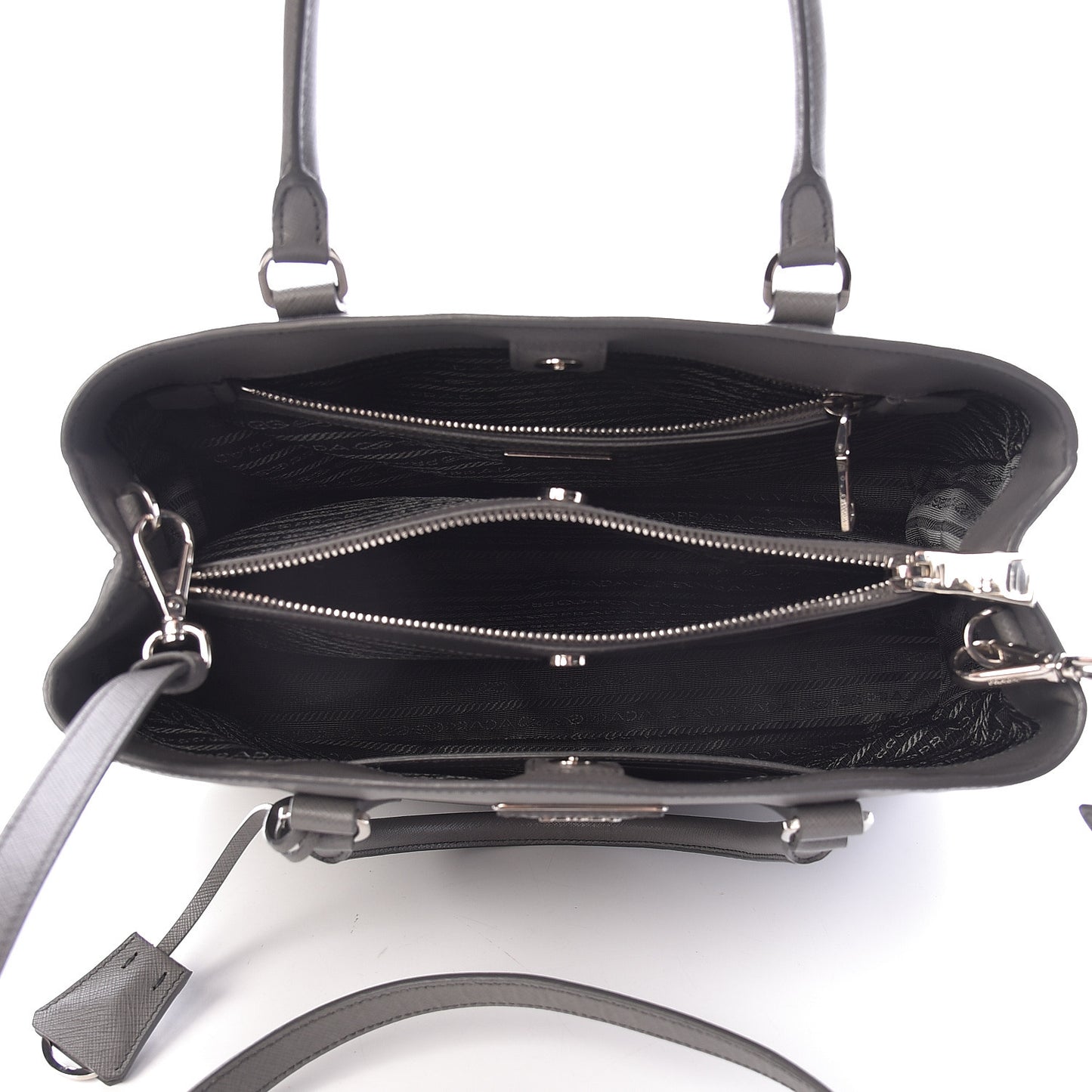 Saffiano Lux Medium Tote Marmo