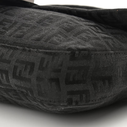 Fendi Zucchino Baguette Black 9 of 9