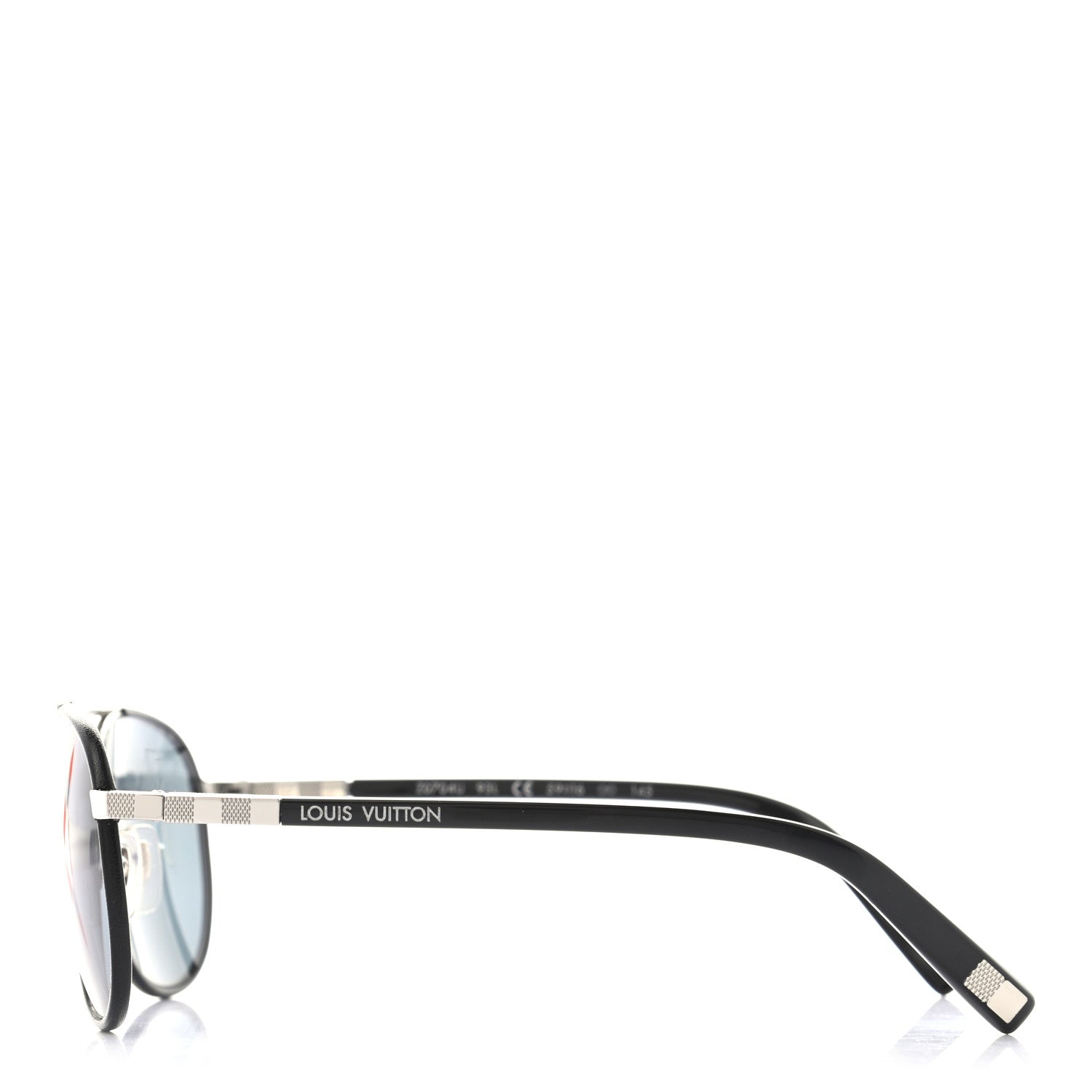 Louis Vuitton Metal Attraction Pilote Sunglasses Z0704U Black 3 of 8