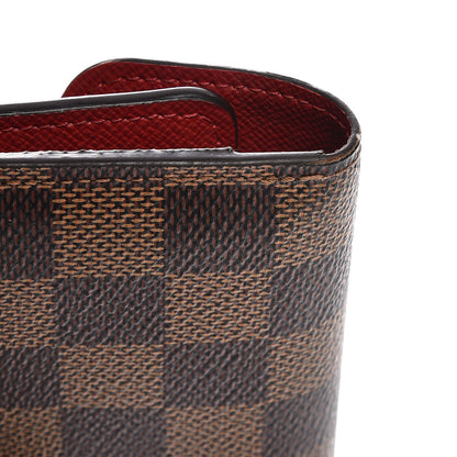 Louis Vuitton Damier Ebene Josephine Wallet Red 11 of 11