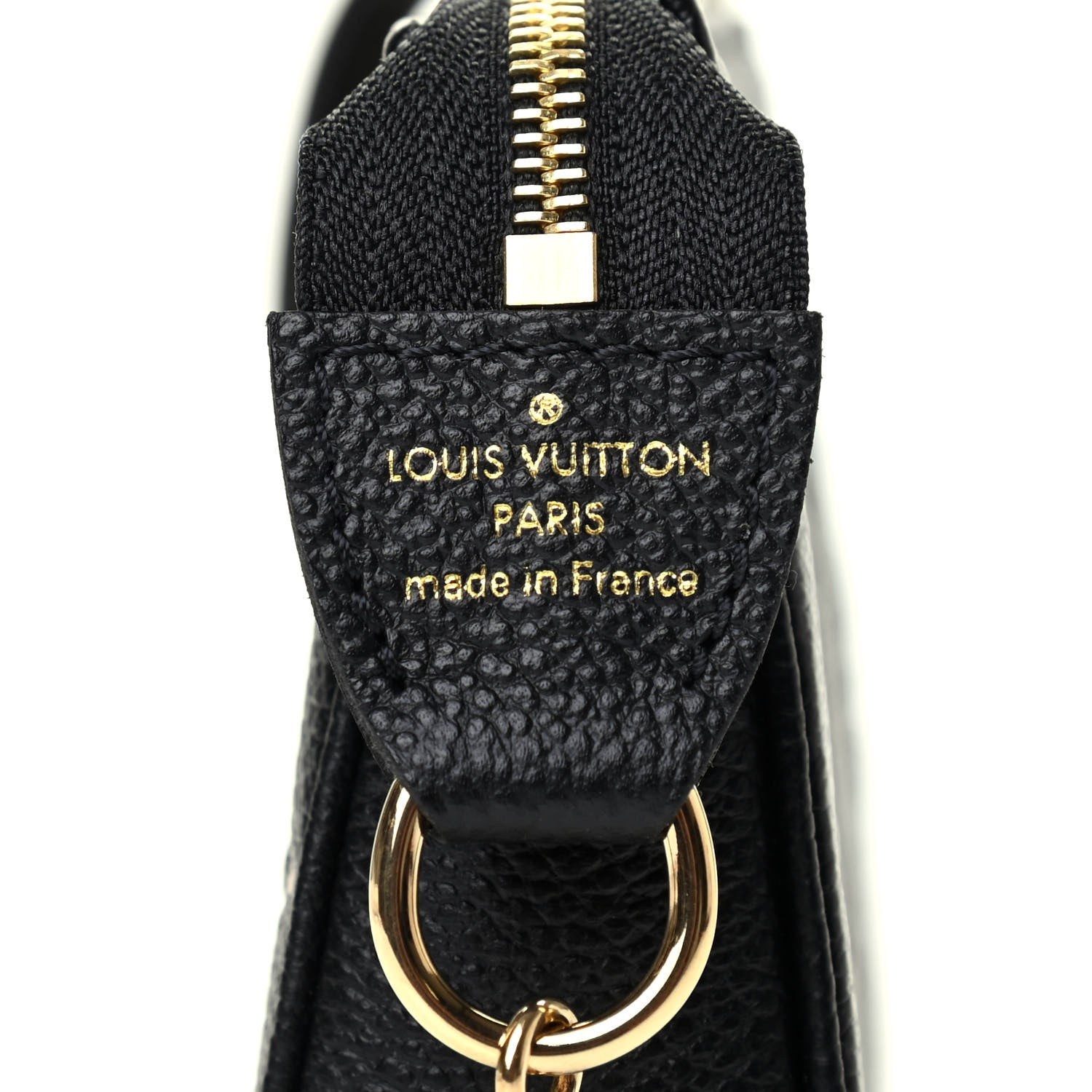 Louis Vuitton Empreinte Monogram Giant Mini Pochette Accessories Black 4 of 7