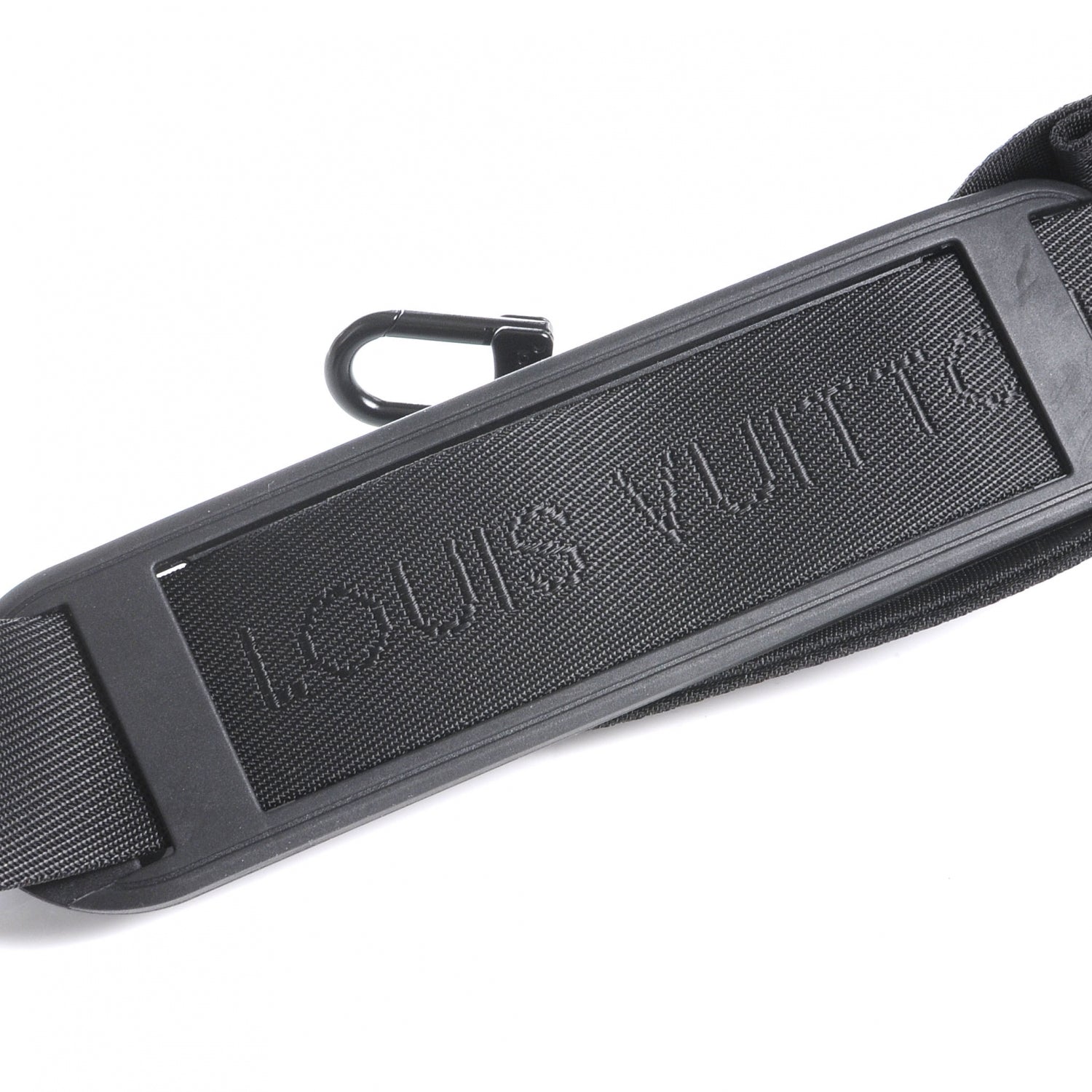 Louis Vuitton Canvas Adjustable Shoulder Strap Black 2 of 4